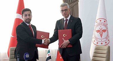Sağlık Bakanı Memişoğlu, Suriye Sağlık Bakanı Nizal el-Ali ile bir araya geldi