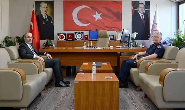 Sağlık Müdürü Öztürk'e hayırlı olsun ziyareti