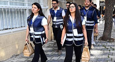 Saha ekipleri 12 bin hanenin kapısını çaldı