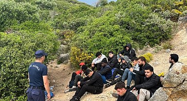 Sahil Güvenlik, hem denizde hem karada yakaladı