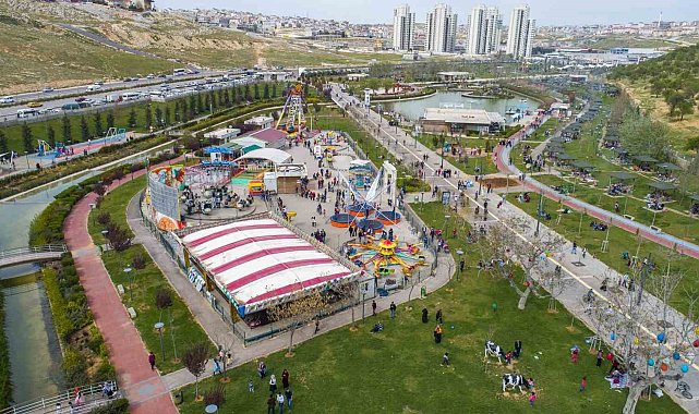 Şahinbey Belediyesi 667 parkıyla yaza hazır