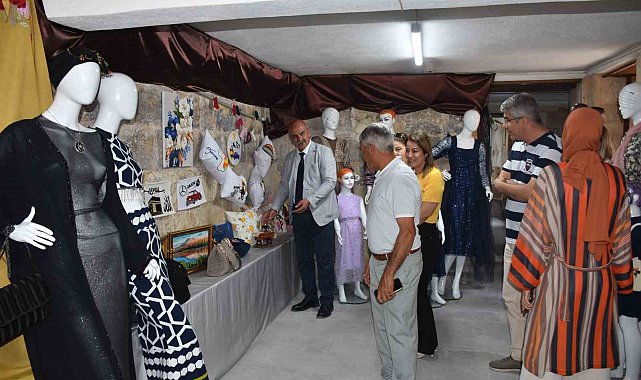 Şahinbeyli kadınların hünerli ellerinden sanata yolculuk