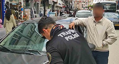 Sahte ehliyet ibraz etti, gözaltına alındı