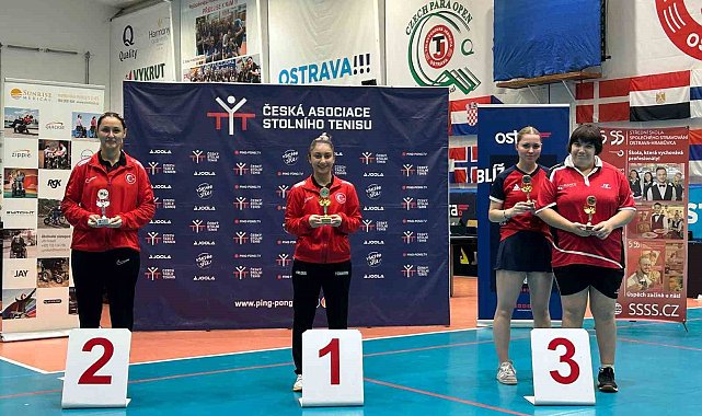 Sakarya Büyükşehir'in başarılı raketi şampiyon oldu
