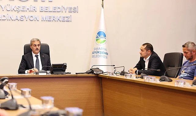Sakarya'da Başkan Alemdar antrenörlerle buluştu