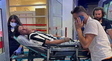 Saldırıya uğrayan genç yaralandı