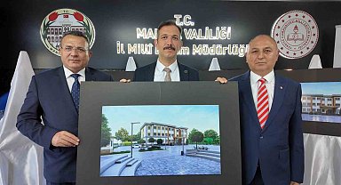 Salihli'ye modern bir okul daha kazandırılıyor