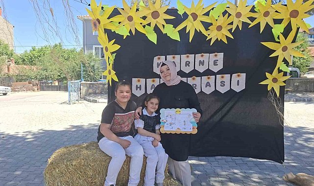 Saman balyalı karne hatırası panosu