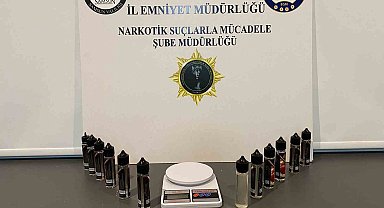 Samsun likit esrar ele geçirildi