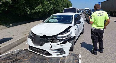 Samsun'da 4 araçlı zincirleme kaza: 5 yaralı