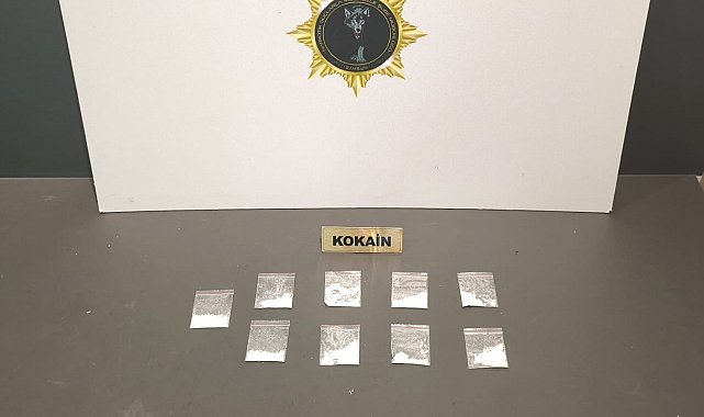 Samsun'da 9 paket kokain ele geçirildi: 1 gözaltı