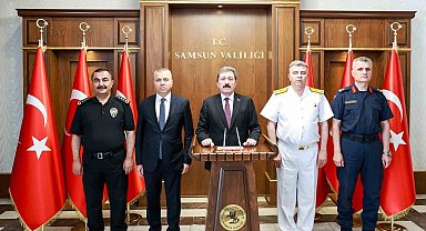 Samsun'da bayramda 6 bin 277 personel sahada, suç oranlarında yüzde 48 düşüş