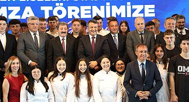 Samsun'da imzalar atıldı: Meslek liselerine staj imkanı