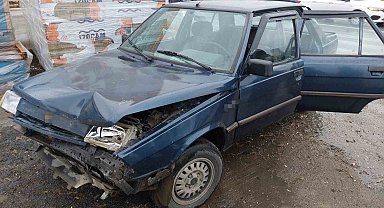 Samsun'da trafik kazası: 2 yaralı