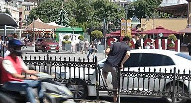 Samsun'da yayaların ölümle dansı: Geçit yerine bariyerden atlıyorlar