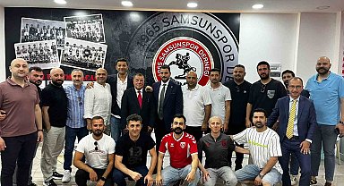 Samsunspor Kulübü Yönetimi, temaslarına başladı
