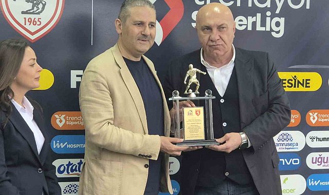 Samsunspor'a bağımlılıkla mücadele ödülü