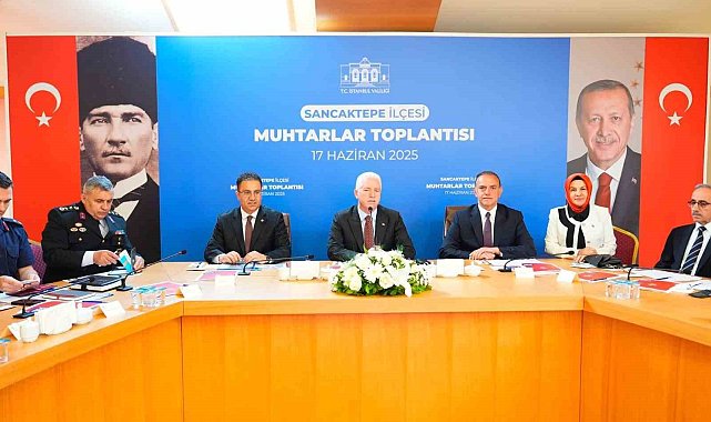 Sancaktepe Muhtarlar Toplantısı İstanbul Valisi Davut Gül'ün katılımıyla gerçekleşti