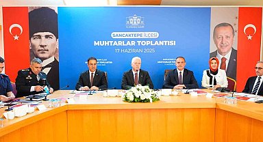 Sancaktepe Muhtarlar Toplantısı İstanbul Valisi Davut Gül'ün katılımıyla gerçekleşti