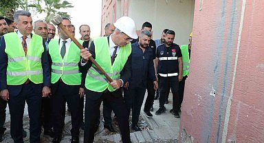 Şanlıurfa'da isyanda 13 mahkumun öldüğü cezaevi yıkılıyor