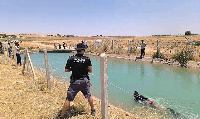 Şanlıurfa'da sulama kanalında kaybolan 2 kişi 3 gündür aranıyor