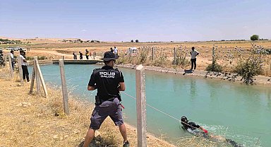 Şanlıurfa'da sulama kanalında kaybolan 2 kişi 3 gündür aranıyor