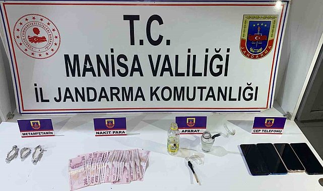 Sarıgöl'de jandarmadan uyuşturucu operasyonu: 3 gözaltı, 2 tutuklama