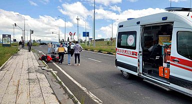 Sarıkamış'ta trafik kazası: 1 yaralı