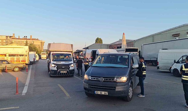 Sebze ve meyve toptancı halinde vergi denetimi