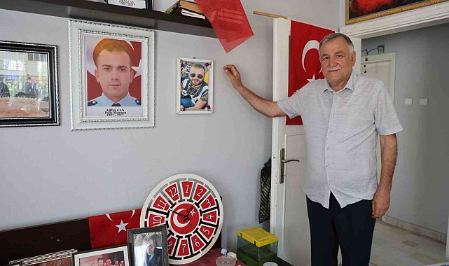 Şehit babalarının hüzünlü günü