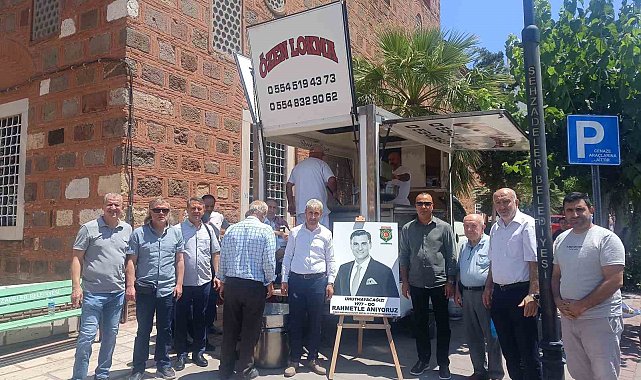 Şehit ve gazi ailelerinden Başkan Zeyrek için lokma hayrı