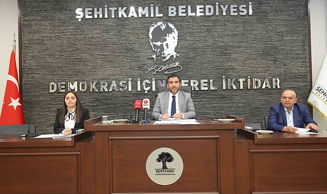 Şehitkamil Belediyesi Haziran ayı meclis toplantısı tamamlandı