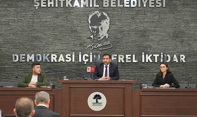 Şehitkamil Belediyesi Haziran ayı meclis toplantısı yapıldı
