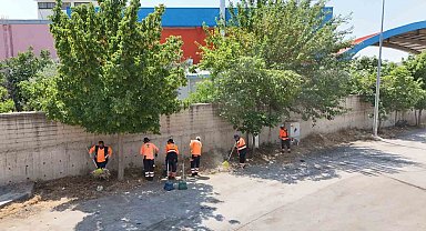 Şehitkamil'den Sanayi Mahallesi'nde detaylı temizlik