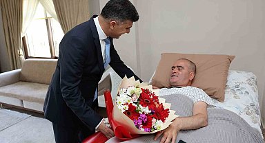 Şener'den şehit aileleri ve gazilere vefa ziyareti