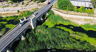 Şeytan Deresi yosun tuttu