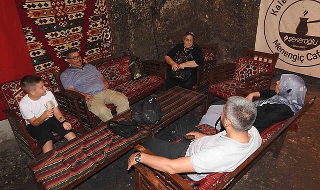 Sıcaktan bunalanlar soluğu Kaleoğlu Mağarasında alıyor