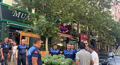 Siirt Belediyesi'nden seyyar satıcılara sıkı denetim