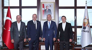 Siirt TSO Başkanı Kuzu, Efkan Ala'yla bir araya geldi