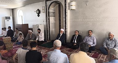 Siirt'te belde halkı, silahlı saldırı ve kazalarda hayatını kaybedenler için mevlit okuttu