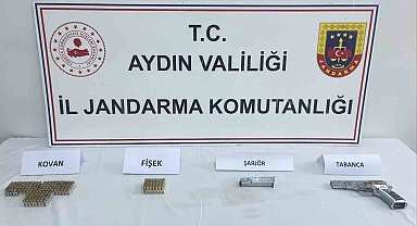 Silahla ateş eden şüpheli jandarma tarafından yakalandı