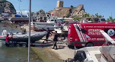 Şile'de denizde kaybolan gençten acı haber geldi