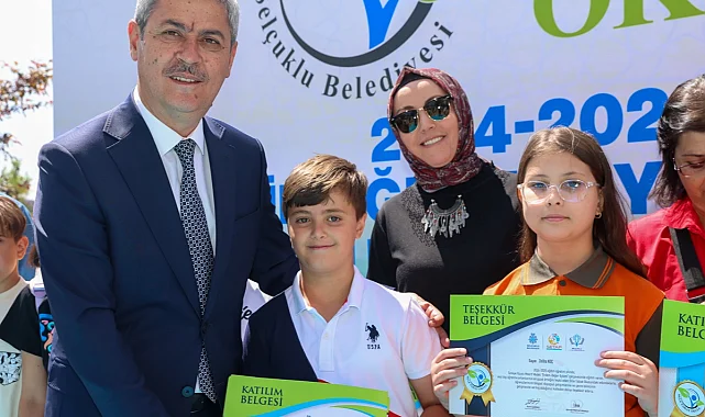 Sille Tabiat Okulu'nda mezuniyet heyecanı yaşandı