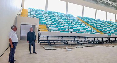 Sincan'da Şahintepesi Spor Kompleksi'nin yapımı sürüyor