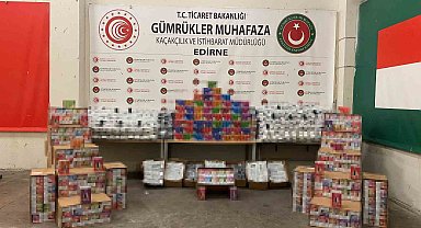 Sınır kapılarında kaçakçılığa büyük darbe: Milyonlarca lira değerinde kaçak ürün ele geçirildi