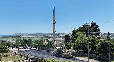 Sinop'ta 110 kilometrelik asfalt mesaisi başladı