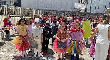 Sinop'ta atıklar öğrencilerin elinde sanata dönüştü