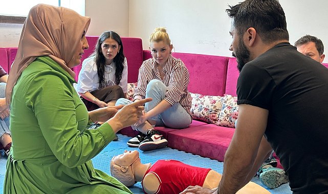 Sinop'ta kurum çalışanlarına hayat kurtaran eğitim