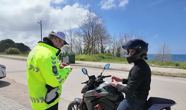 Sinop'ta "sıfır can kaybı" hedefiyle motosiklet seferberliği