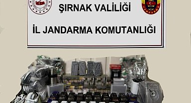 Şırnak'ta 1,5 milyon TL değerinde kaçak malzeme ele geçirildi